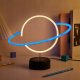 Lampka biurkowa Manta SNL38BLT LED lamp Light decoration Planeta blue/white 3
