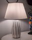Lampa stołowa Belideco Lampa stołowa EMMI, ceramiczna, biała, Ø 30x45 cm 5
