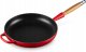 Patelnia Selsey LE CREUSET Signature patelnia żeliwna drewniany uchwyt 26 cm czerwień 1