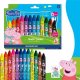 Staedtler STAEDTLER kredki woskowe NJ Peppa 12ST etui 2