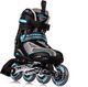 Rolki Blackwheels regulowane BW-690 czarno-niebieskie r. 36-39 1