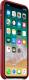 Apple iPhone X Leather Case czerwone (MQTE2ZM/A) 2