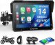 Radio samochodowe Canva Carpuride W702 Plus Ekran motocyklowy 7" CarPlay BT Audio Wodoszczelny 6