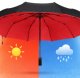 ER4 Parasol automatyczny dwuwarstwowy duży wodoodporny składany czerwony XL (5907190139778) 4