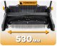 Powermat ZBIERACZ DO LIŚCI ZAMIATARKA RĘCZNA 530 MM DO LIŚCI TRAWY Z KOSZEM 100 L 11