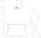 Lampa wisząca Beliani NIGUA Rattan Naturalny (633085 Bel) 6