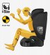 Fotelik samochodowy Ecotoys 15-36Kg Tulano Joy I-Size Isofix Poddupnik 100-150Cm 4