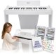 V-Tone Elektroniczne pianino cyfrowe PJR 50 WH bia (5908249842205) 1