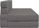 vidaXL Rozkładana z funkcją łóżka Jasnoszary 203 x 152 x 15 cm 3
