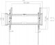 GetFort Uchwyt TV Getfort LED/LCD 37-80 cali 75kg Vesa 650x405 Tilt 2