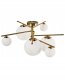 Lampa sufitowa Beliani Lampa sufitowa ISAR Metal Złoty 3