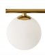 Lampa sufitowa Beliani Lampa sufitowa ISAR Metal Złoty 5