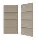 Stegu Panel tapicerowany wezgłowie Duo PP Linora Cashmere beżowy 60x30 cm 1szt 2