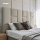 Stegu Panel tapicerowany wezgłowie Duo PP Linora Cashmere beżowy 60x30 cm 1szt 5