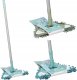 Mop Koopman Mop podłogowy płaski trójkątny metalowy trzonek mix kolorów 25x120cm 1szt 1