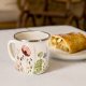 Fl1 Kubek emaliowany kremowy MAKI 400 ml 2