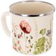Fl1 Kubek emaliowany kremowy MAKI 400 ml 5