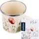 Fl1 Kubek emaliowany kremowy MAKI 400 ml 6
