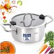 WMF Garnek stalowy z pokrywką VENICE 20 cm, 3 l 7