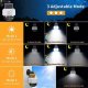 Kamera IP Tech-Led Solarna lampka i atrapa kamery monitoringu zewnętrzna z pilotem IR 4