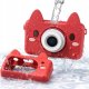 4CV Mobile Cyfrowy aparat dla dziecka 24mp Video 1080p LCD 2" + karta 32gb / Kiimento / model C / Fox / czerwony (SB11595) 7
