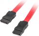 Lanberg SATA - SATA, 0.5m, Czerwony (CA-SASA-10CU-0050-R) 1