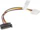 Lanberg Molex - SATA, 0.15m, Wielokolorowy (CA-SAHD-10CU-0015) 2