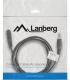 Kabel Lanberg Jack 3.5mm - Jack 3.5mm 1.5m czarny (CA-MJFJ-10CC-0015-BK) 1