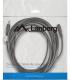 Kabel Lanberg Jack 3.5mm - Jack 3.5mm 5m czarny (CA-MJFJ-10CC-0050-BK) 1