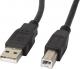 Kabel USB Lanberg USB-A - USB-B 5 m Czarny (CA-USBA-11CC-0050-BK) 1