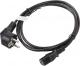 Kabel zasilający Lanberg CEE 7/7 - IEC 320 C13, 1.8m, czarny (CA-C13C-10CC-0018-BK) 1