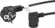 Kabel zasilający Lanberg CEE 7/7 - IEC 320 C13, 1.8m, czarny (CA-C13C-12CC-0018-BK) 2