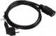 Kabel zasilający Lanberg CEE 7/7 - IEC 320 C19, 1.8m, czarny (CA-C19C-10CC-0018-BK) 1