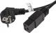 Kabel zasilający Lanberg CEE 7/7 - IEC 320 C19, 1.8m, czarny (CA-C19C-10CC-0018-BK) 2