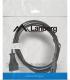 Kabel zasilający Lanberg radiowy CEE 7/16 - IEC 320 C7, 1.8m, czarny (CA-C7CA-10CC-0018-BK) 3
