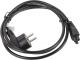 Kabel zasilający Lanberg IEC 7/7 - IEC 320 C5, 1.8m, czarny (CA-C5CA-11CC-0018-BK) 2