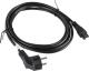 Kabel zasilający Lanberg IEC 7/7 - IEC 320 C5, 3m, czarny (CA-C5CA-11CC-003-BK) 1