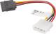 Lanberg Molex - SATA, 0.15m, Wielokolorowy (CA-HDSA-10CU-0015) 1