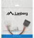 Lanberg Molex - SATA, 0.15m, Wielokolorowy (CA-HDSA-10CU-0015) 4