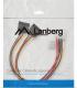 Lanberg Molex - SATA x2, 0.3m, Wielokolorowy (CA-HDSA-11CU-0030) 4