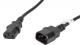 Kabel zasilający Lanberg IEC 320 C13 - C14, 5m czarny (CA-C13E-11CC-0050-BK) 2