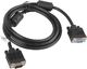 Kabel Lanberg D-Sub (VGA) - D-Sub (VGA) 1.8m czarny (CA-VGAC-10CC-0018-B+) 1