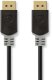 Nedis CCBW37014AT30 DisplayPort Cable – 3 m – Anthracite Grey – 8K@60Hz 1