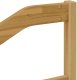 Ambiance vidaXL Zestaw sof na zewnątrz z poduszką 7 pcs Biały i Beżowy 5