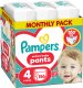 Pampers Pieluchomajtki Active Baby 4 9-15 kg, 156 szt. x2 1