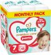Pampers Pieluchomajtki Premium Care 7, 15+ kg, 62 szt. x2 1