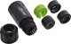 Delock InLine 69927U T Connector – IP68 Waterproof – 3 Ways – M20 Thread – 4 to 14 mm Cable Diameter – 500 V – 24 A – Black 3