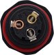 Delock InLine 69927U T Connector – IP68 Waterproof – 3 Ways – M20 Thread – 4 to 14 mm Cable Diameter – 500 V – 24 A – Black 5