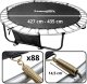 Lean Mata Do Skakania Do Trampoliny Część Zamienna 427-435CM 14FT 3