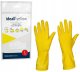 Mercator Medical Rękawice Gospodarcze Lateksowe / Żółte / Rozmiar: 9 - L / Ideall Yellow (5906142925834) 1